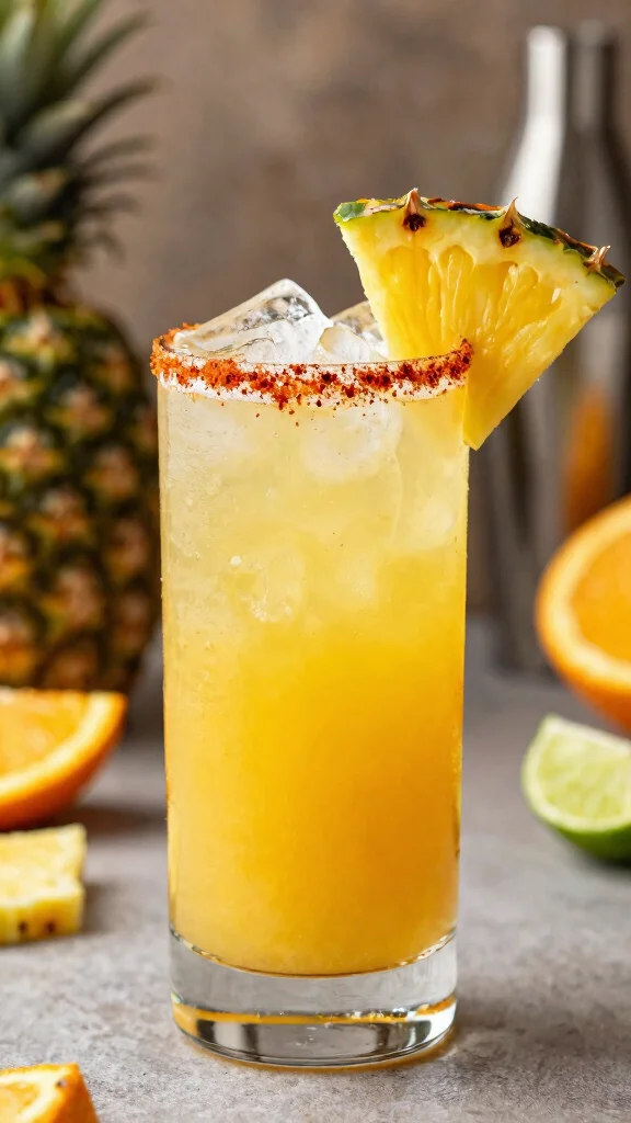 10 Tropical Pineapple and Orange Juice Recipes to Boost Immunity - 5. Spicy Pineapple Orange Blast 1