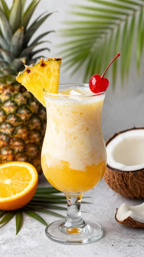 10 Tropical Pineapple and Orange Juice Recipes to Boost Immunity - 7. Pineapple Orange Coconut Fusion 1