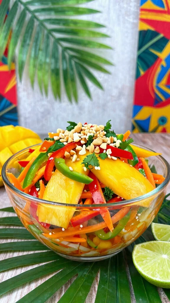 12 Chopped Salads Loaded with Texture and Flavor - 4. Thai Mango Salad 1