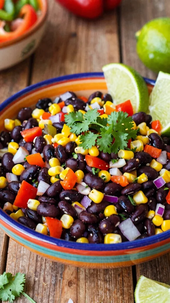 12 Chopped Salads Loaded with Texture and Flavor - 7. Southwest Black Bean Salad 1