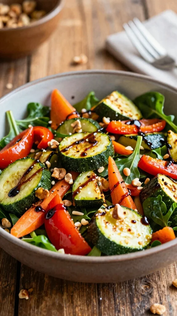 12 Chopped Salads Loaded with Texture and Flavor - 8. Roasted Vegetable Chopped Salad 1