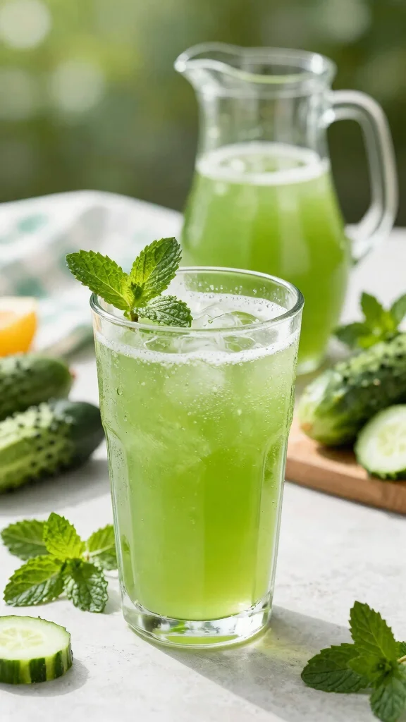 12 Cooling Cucumber Juice Recipes for Ultimate Hydration - 1. Classic Cucumber Mint Cooler 1