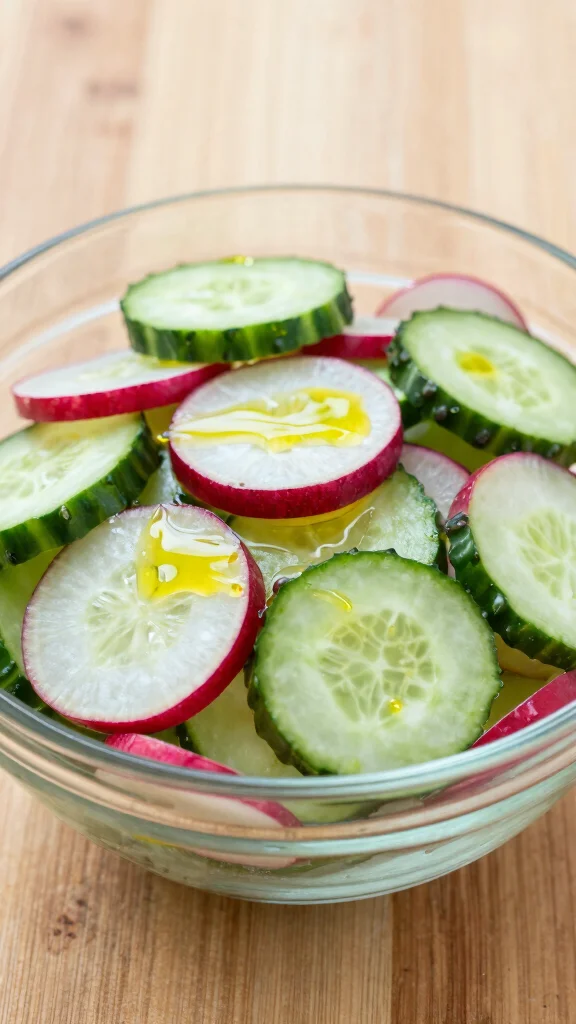 12 Cucumber Salads That Are Cool, Crisp, and Easy - 11. Cucumber and Radish Salad 1