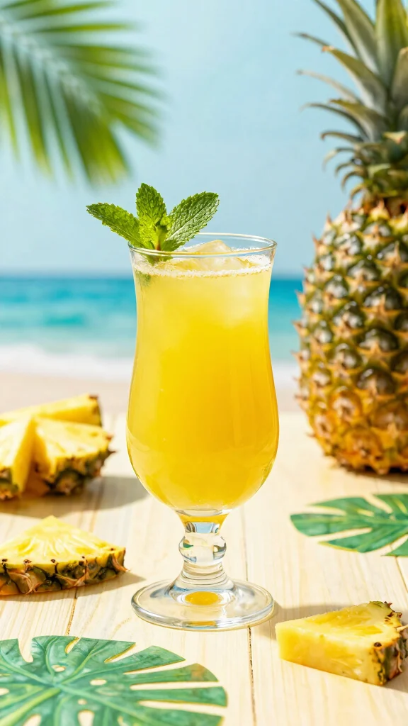 12 Detox Juice Recipes for Liver and Kidney Cleanse Naturally - 4. Pineapple Paradise 1