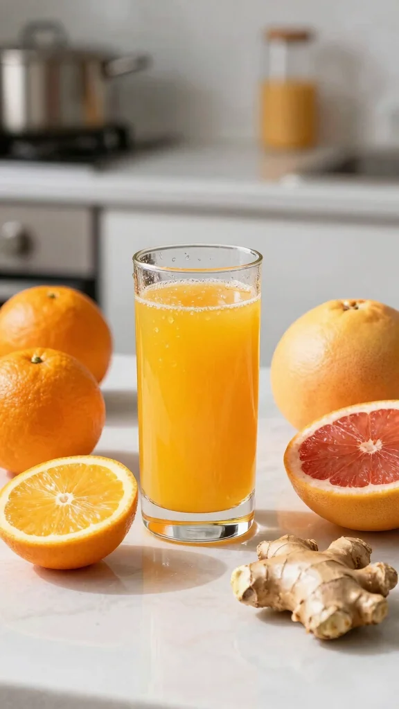 12 Detoxifying Juice Recipes for Acne and Clear Skin - 2. Citrus Burst Juice 1
