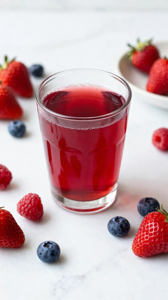 12 Detoxifying Juice Recipes for Acne and Clear Skin - 5. Berry Bliss Juice 1