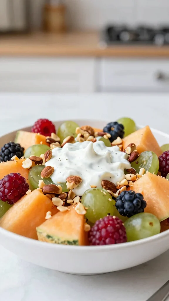 12 Filling Salads You Can Eat as a Full Meal - 12. Fruit and Nut Salad 1