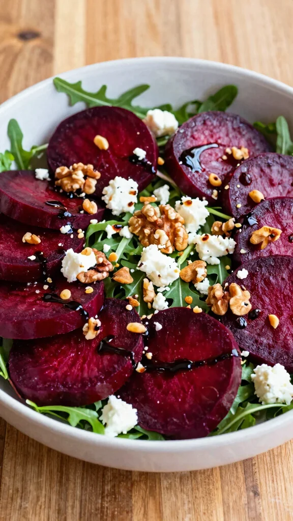 12 Filling Salads You Can Eat as a Full Meal - 7. Roasted Beet and Goat Cheese Salad 1