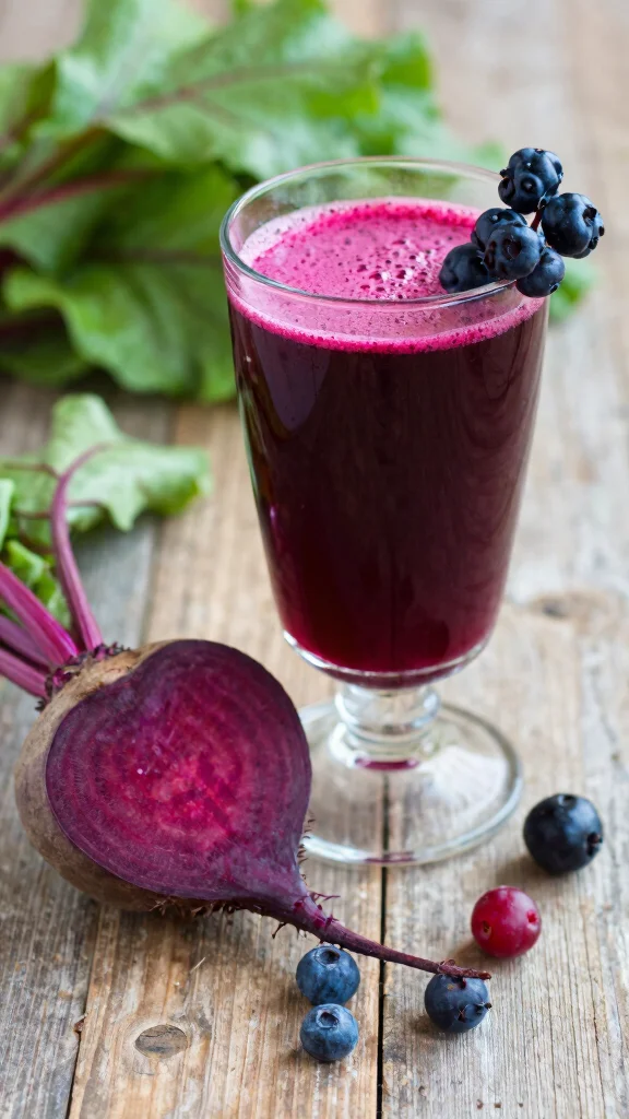 12 Healthy Juice Recipes Made with Real Fruits and Veggies - 3. Beetroot and Berry Juice 1