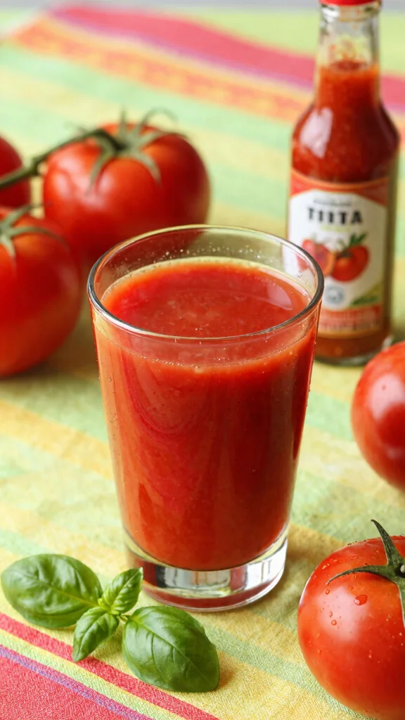 12 Healthy Juice Recipes Made with Real Fruits and Veggies - 7. Spicy Tomato Juice 1