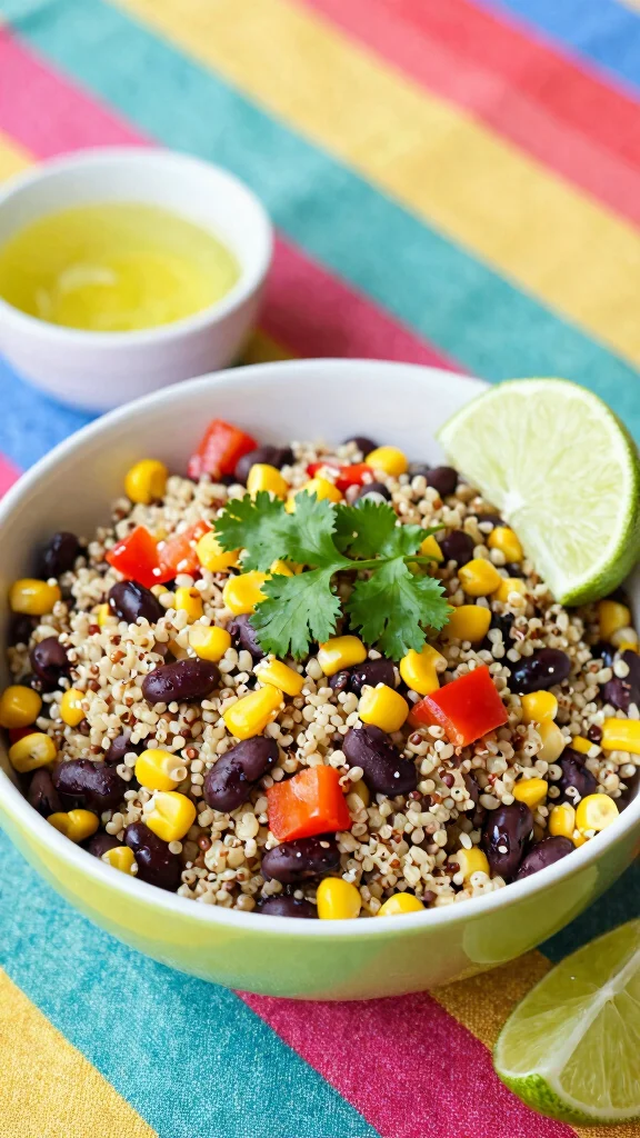 12 Healthy Salads Recipes for Easy Everyday Meals - 2. Quinoa and Black Bean Salad 1