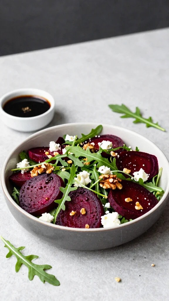 12 Healthy Salads Recipes for Easy Everyday Meals - 8. Beet and Goat Cheese Salad 1