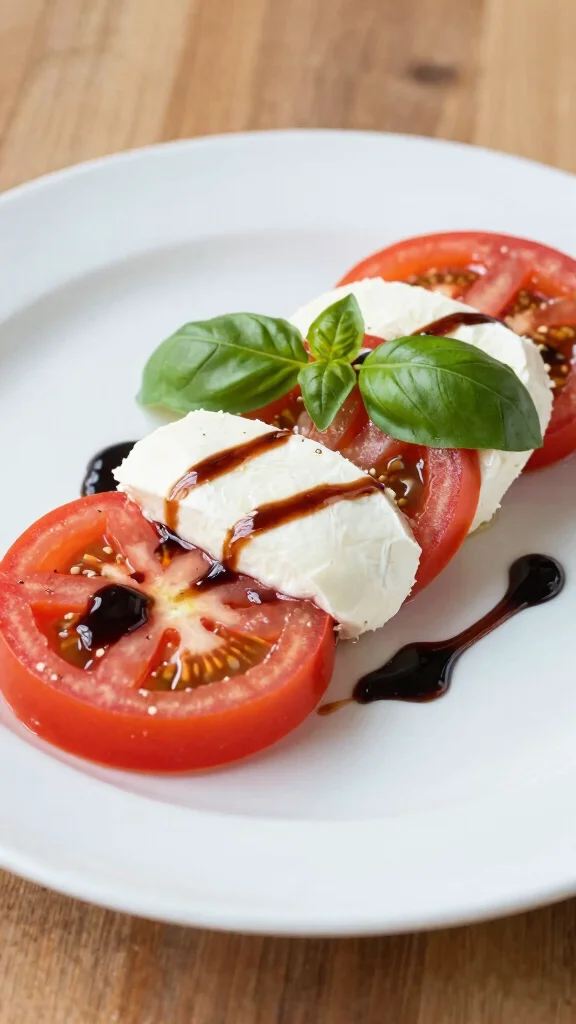 12 Homemade Salads Better Than Store-Bought - 6. Caprese Salad with Balsamic Reduction 1