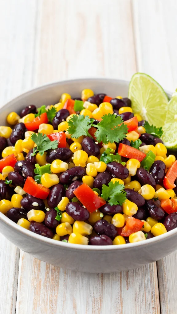12 Homemade Salads Better Than Store-Bought - 8. Black Bean & Corn Salad 1