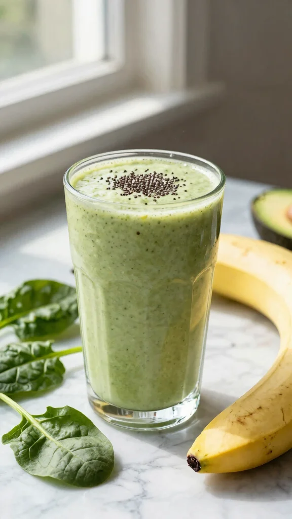 12 Juice Detox Recipes with Fresh Produce and Bold Flavor - 12. Almond Milk Green Smoothie Juice 1