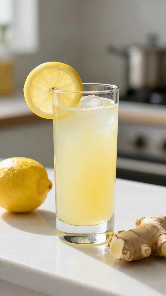 12 Juice Recipes for Beginners Using Simple Ingredients - 7. Zesty Lemon Ginger Juice 1