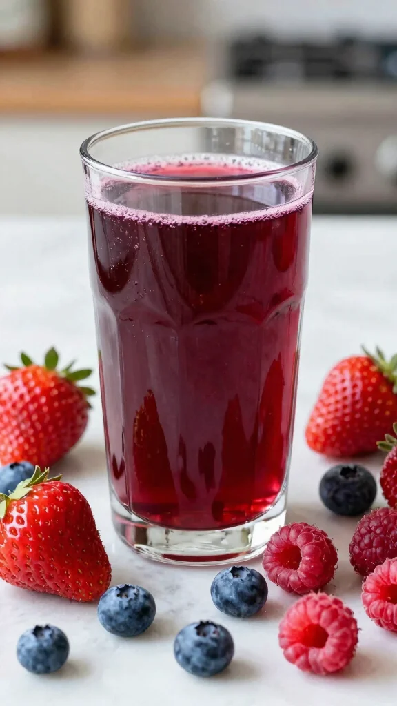12 Juice Recipes for Beginners Using Simple Ingredients - 8. Berry Blast Juice 1