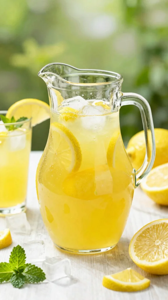 12 Mango Juice Recipes for a Sweet Tropical Drink at Home - 9. Mango Lemonade 1