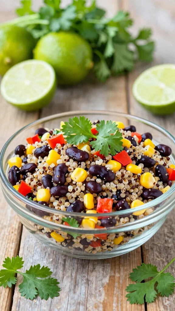 12 Party Salads Everyone Will Want Seconds Of - 1. Quinoa and Black Bean Salad 1
