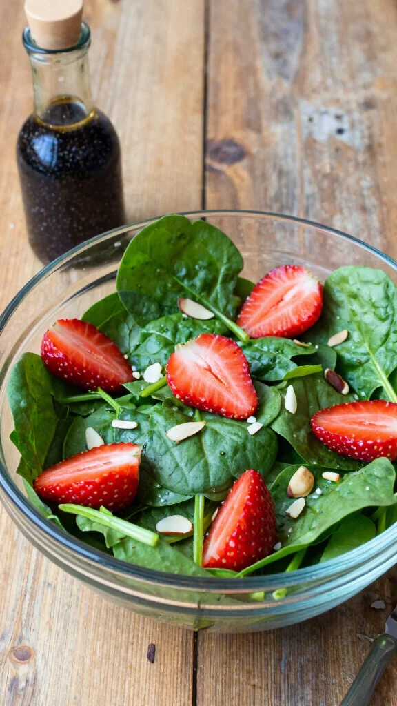 12 Party Salads Everyone Will Want Seconds Of - 12. Spinach and Strawberry Salad 1