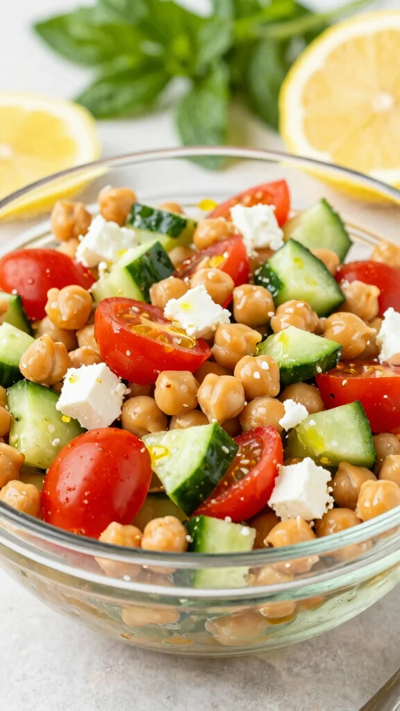 12 Party Salads Everyone Will Want Seconds Of - 2. Mediterranean Chickpea Salad 1