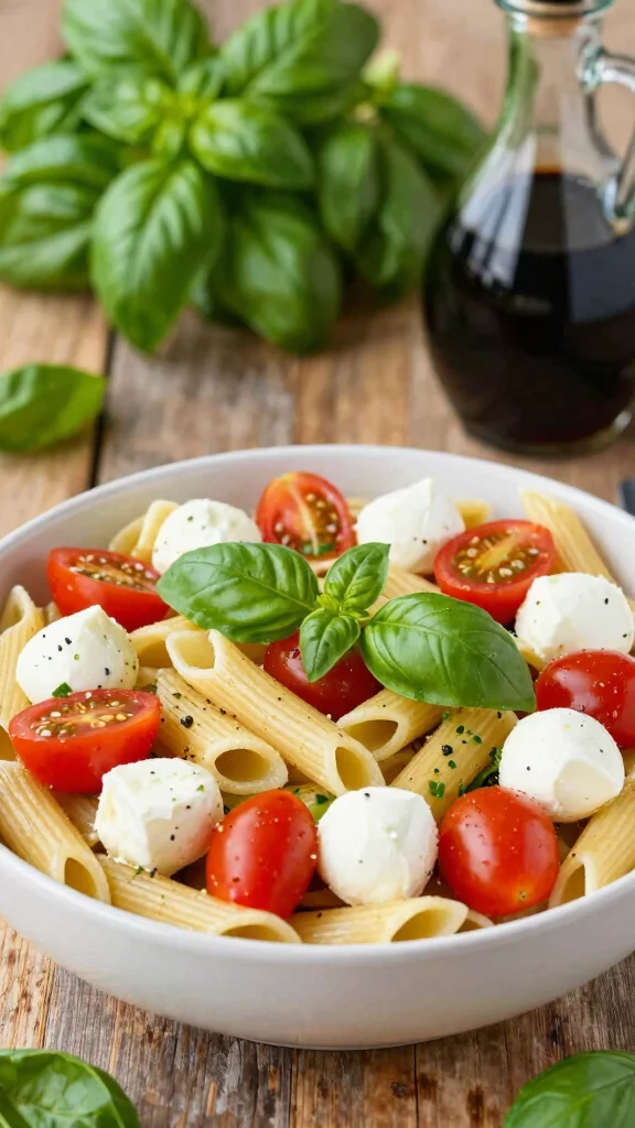 12 Party Salads Everyone Will Want Seconds Of - 3. Caprese Pasta Salad 1