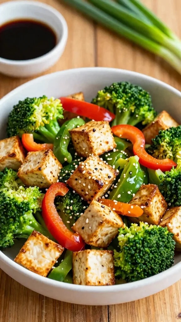 12 Protein-Packed Salads for Lunch and Dinner - 5. Tofu and Broccoli Salad 1