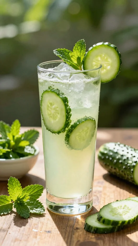 12 Refreshing Cucumber and Mint Juice Recipes for Summer - 1. Classic Cucumber Mint Juice 1