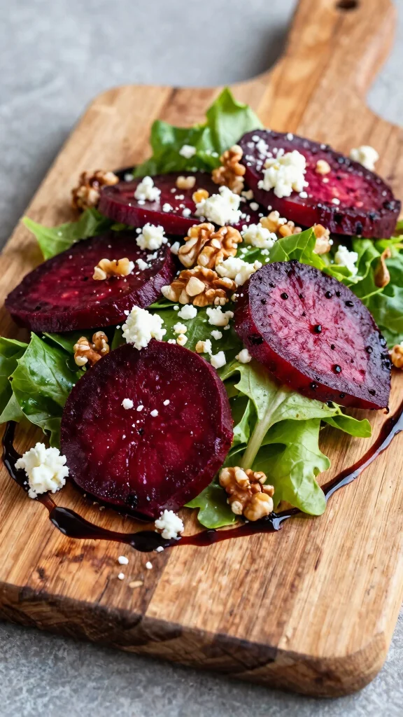 12 Salads for BBQ Parties and Summer Cookouts - 10. Roasted Beet and Goat Cheese Salad 1