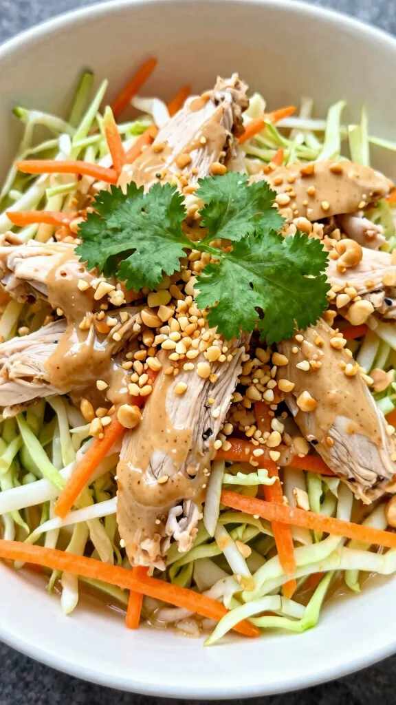 12 Salads with Chicken for Light Lunch and Dinner Ideas - 3. Thai Chicken Salad 1