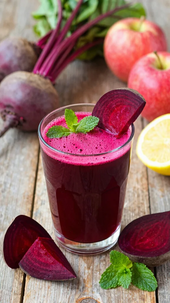 14 Energizing Juice Recipes to Boost Your Metabolism - 6. Beetroot Energy Booster 1