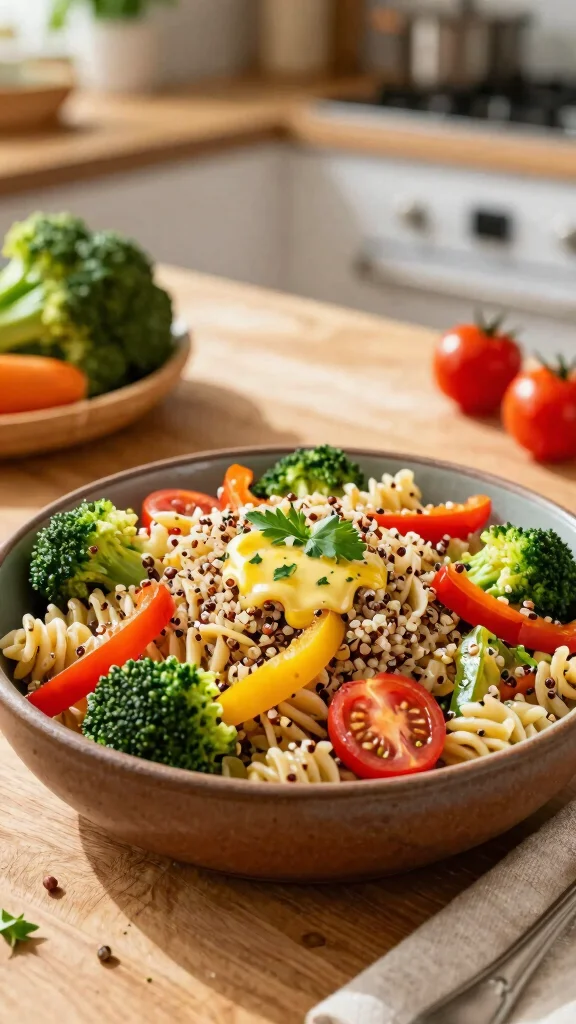 15 Easy Pasta Salads for Quick Family Meals - 13. Quinoa Pasta Salad 1