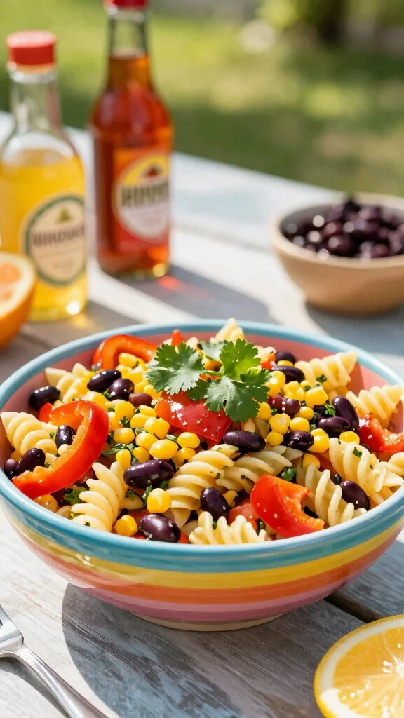 15 Easy Pasta Salads for Quick Family Meals - 4. Southwest Pasta Salad 1
