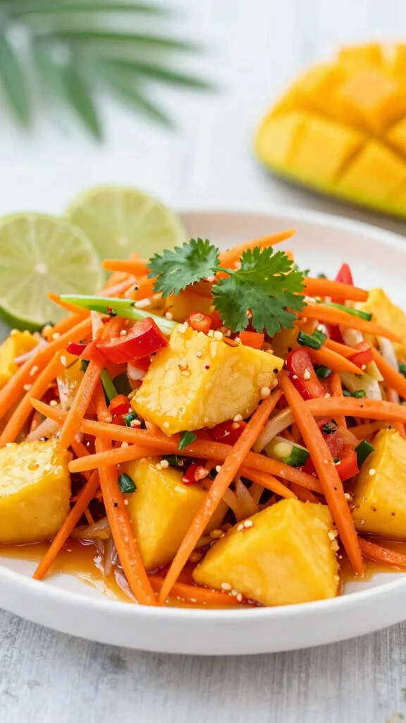 15 Easy Salads You Can Throw Together Fast - 11. Thai Mango Salad 1