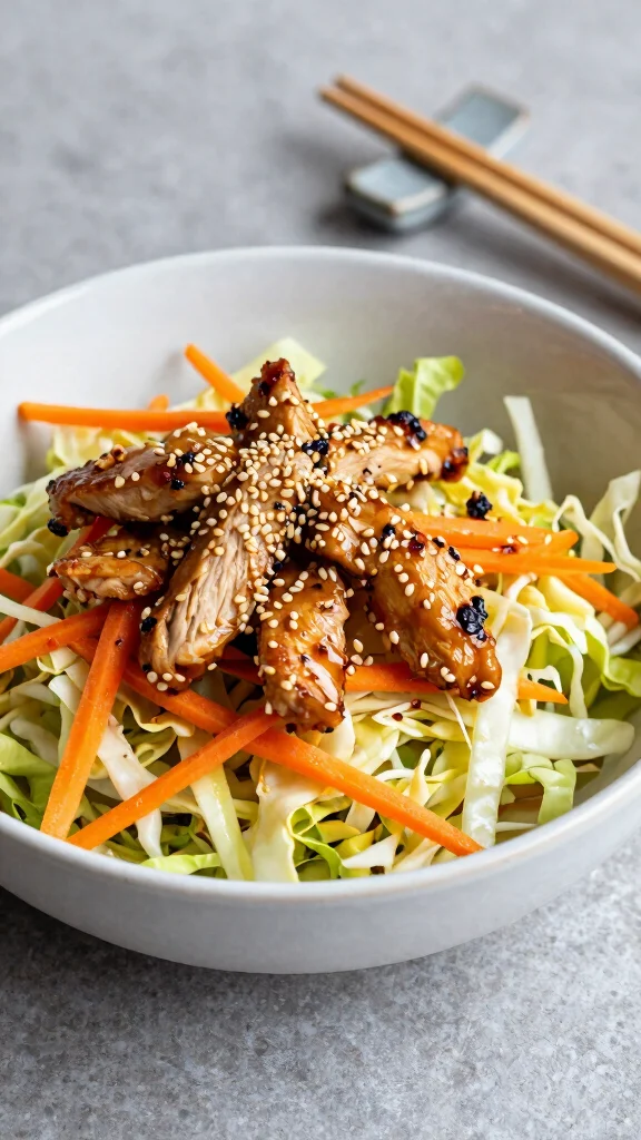15 Easy Salads You Can Throw Together Fast - 5. Asian Sesame Chicken Salad 1