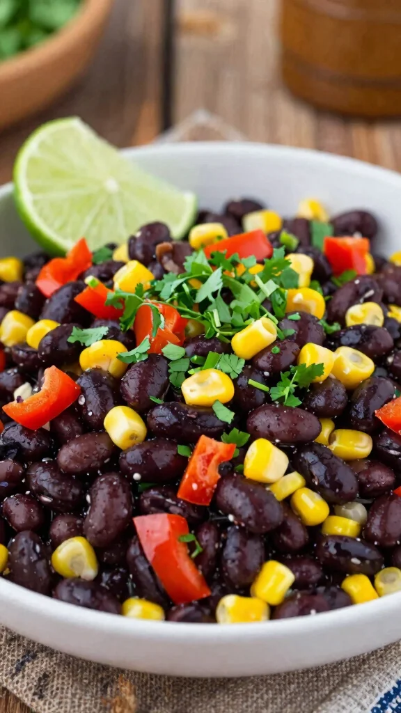15 Easy Salads You Can Throw Together Fast - 7. Southwestern Black Bean Salad 1
