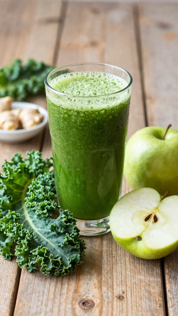 15 Health Juice Recipes for Everyday Wellness and Energy - 1. Green Power Juice 1