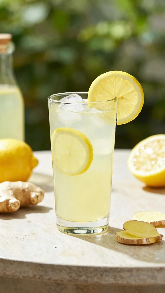 15 Health Juice Recipes for Everyday Wellness and Energy - 10. Ginger Lemonade Detox Juice 1