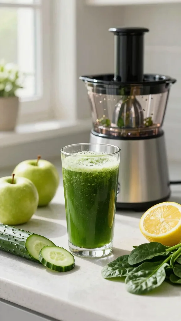 15 Juice Ingredient Combinations for Tasty Homemade Blends - 1. Classic Green Detox 1