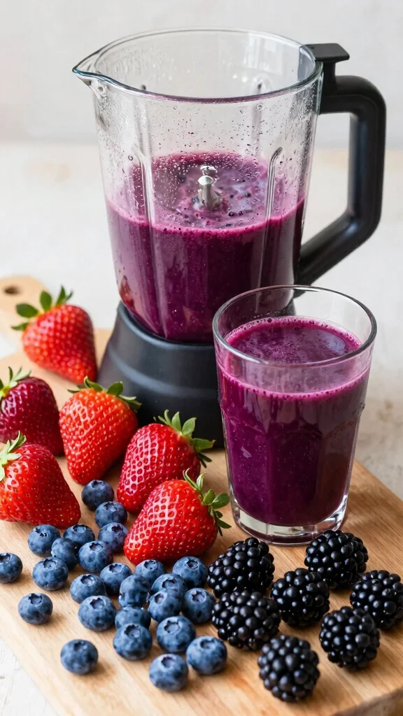 15 Juice Ingredient Combinations for Tasty Homemade Blends - 2. Berry Blast 1