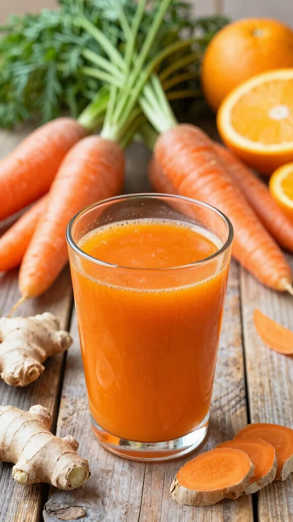 15 Juice Ingredient Combinations for Tasty Homemade Blends - 3. Tropical Carrot Citrus 1