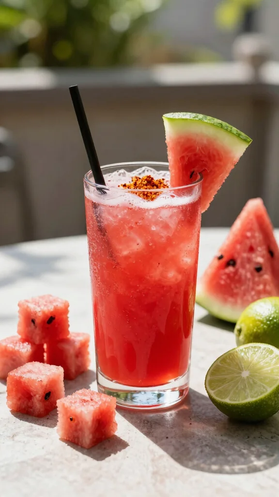 15 Juice Ingredient Combinations for Tasty Homemade Blends - 7. Sweet and Spicy Watermelon 1