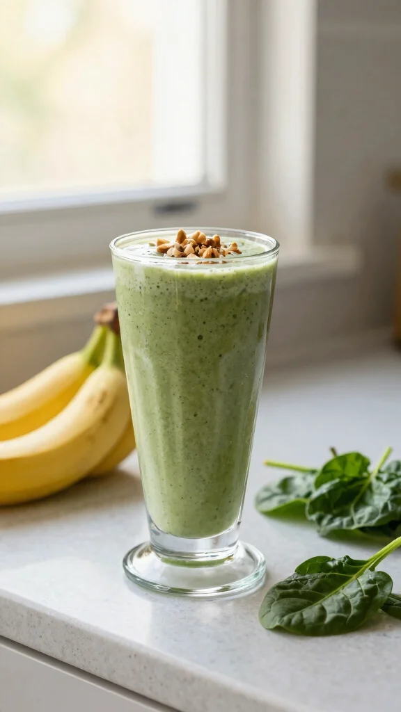 15 Juice Ingredient Combinations for Tasty Homemade Blends - 9. Smoothie-like Banana Spinach 1