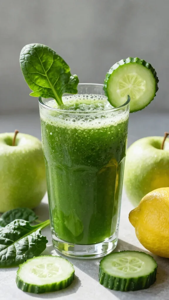 15 Juice Recipes for Juicers That Are Easy and Refreshing - 1. Classic Green Detox Juice 1