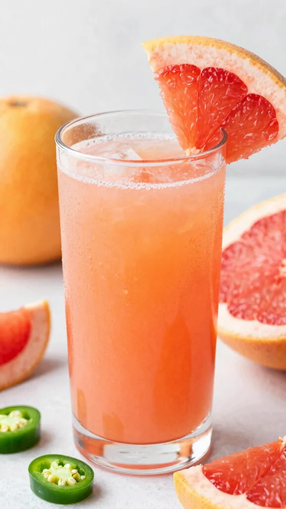 15 Juice Recipes for Juicers That Are Easy and Refreshing - 11. Spicy Grapefruit Refresher 1