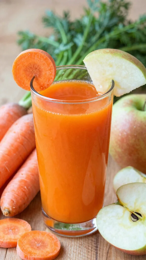 15 Juice Recipes for Juicers That Are Easy and Refreshing - 5. Carrot-Apple Immunity Booster 1