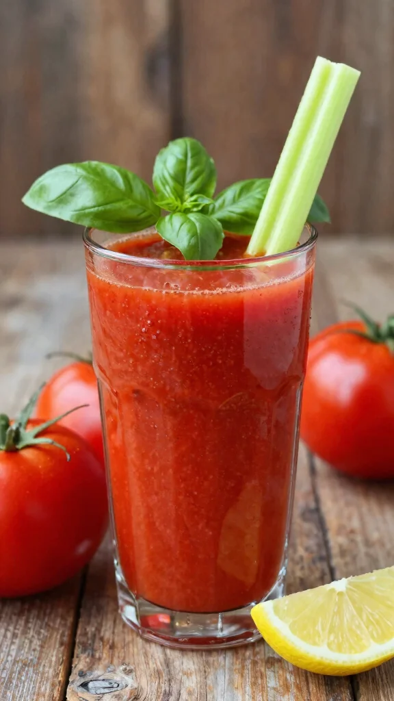 15 Juice Recipes for Juicers That Are Easy and Refreshing - 7. Spicy Tomato Juice 1