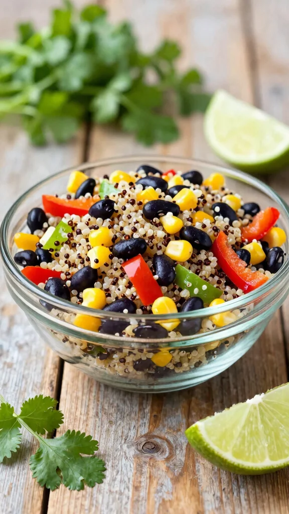 15 Meal Prep Salads You Can Make for the Week - 1. Quinoa & Black Bean Salad 1