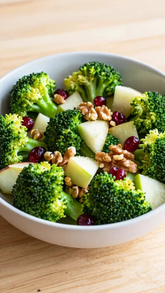 15 Meal Prep Salads You Can Make for the Week - 12. Broccoli & Apple Salad 1