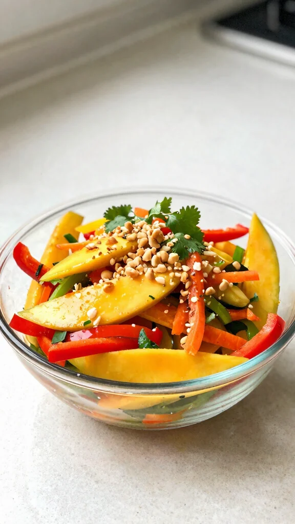 15 Meal Prep Salads You Can Make for the Week - 8. Thai Mango Salad 1